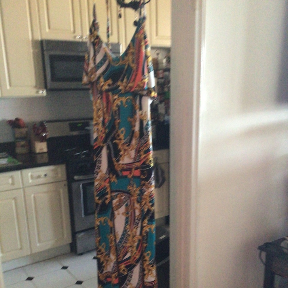Seriously stupendous spring/summer maxi dress  XL